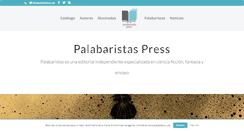 Desktop Screenshot of palabaristas.com